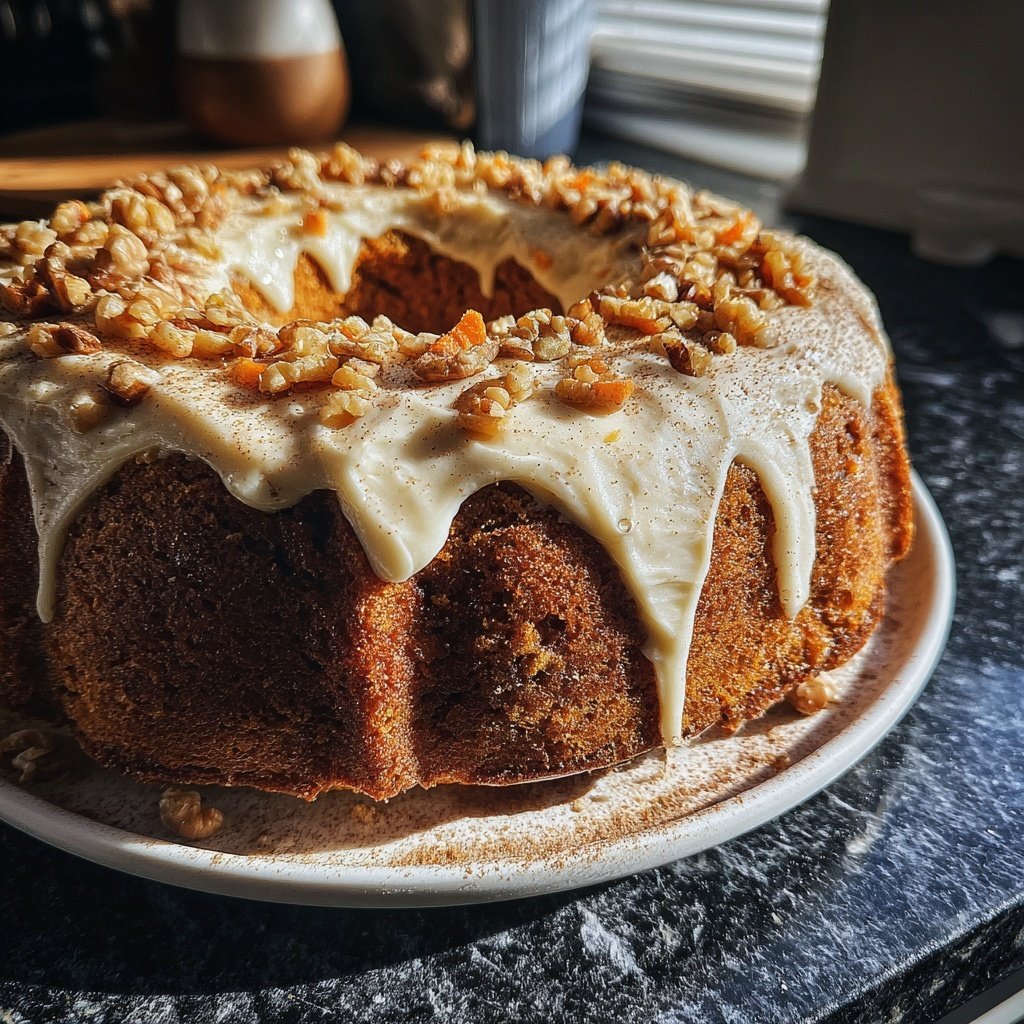 Karottenkuchen Mit Frischkäse Frosting