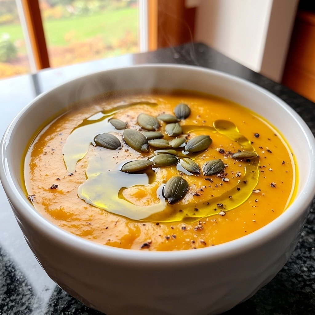Kürbissuppe cremig leicht