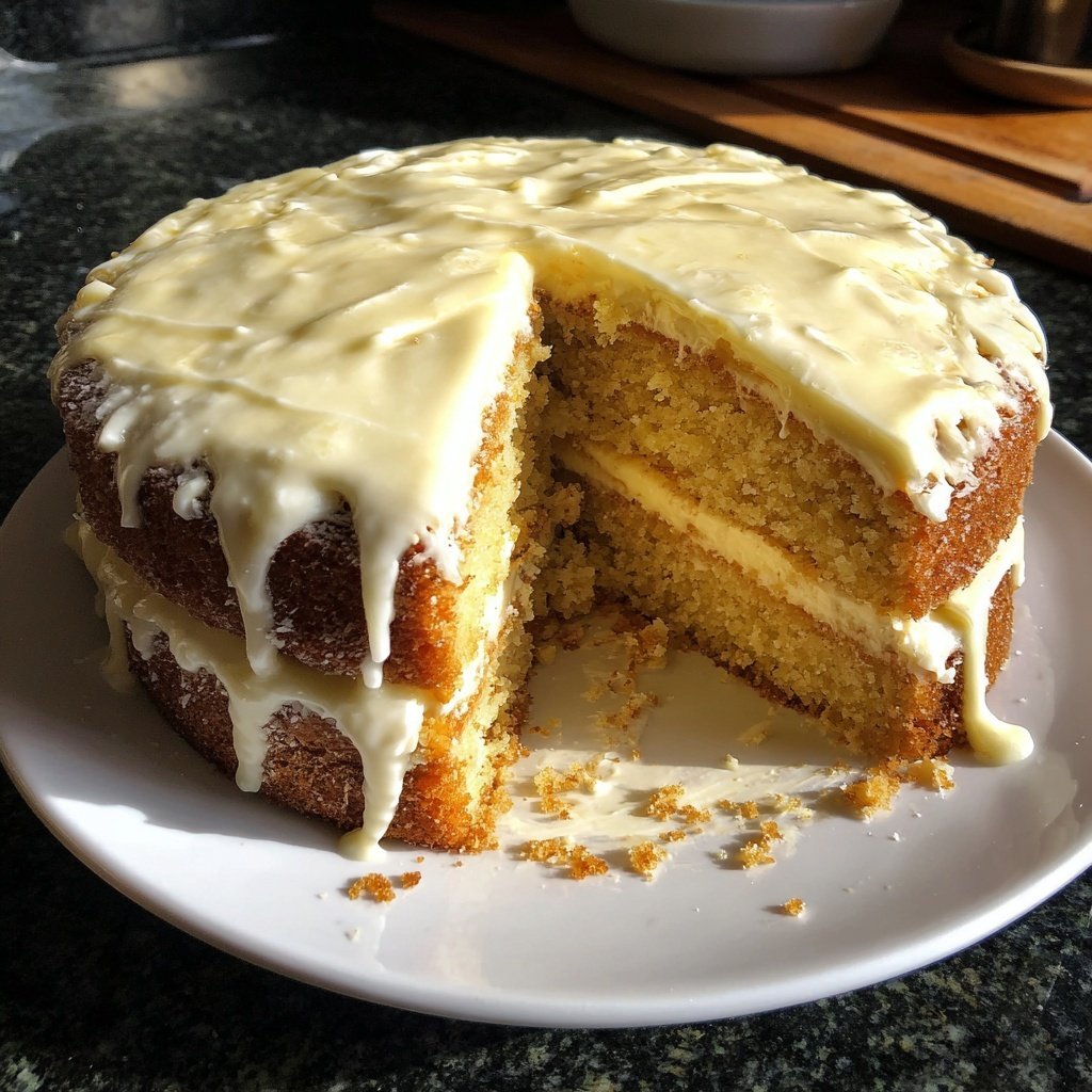 Geburtstagskuchen klassisch mit Vanille