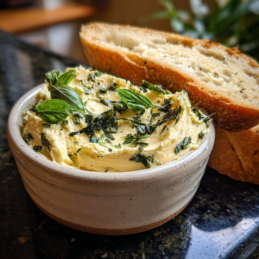 Kräuterbutter Mit Basilikum