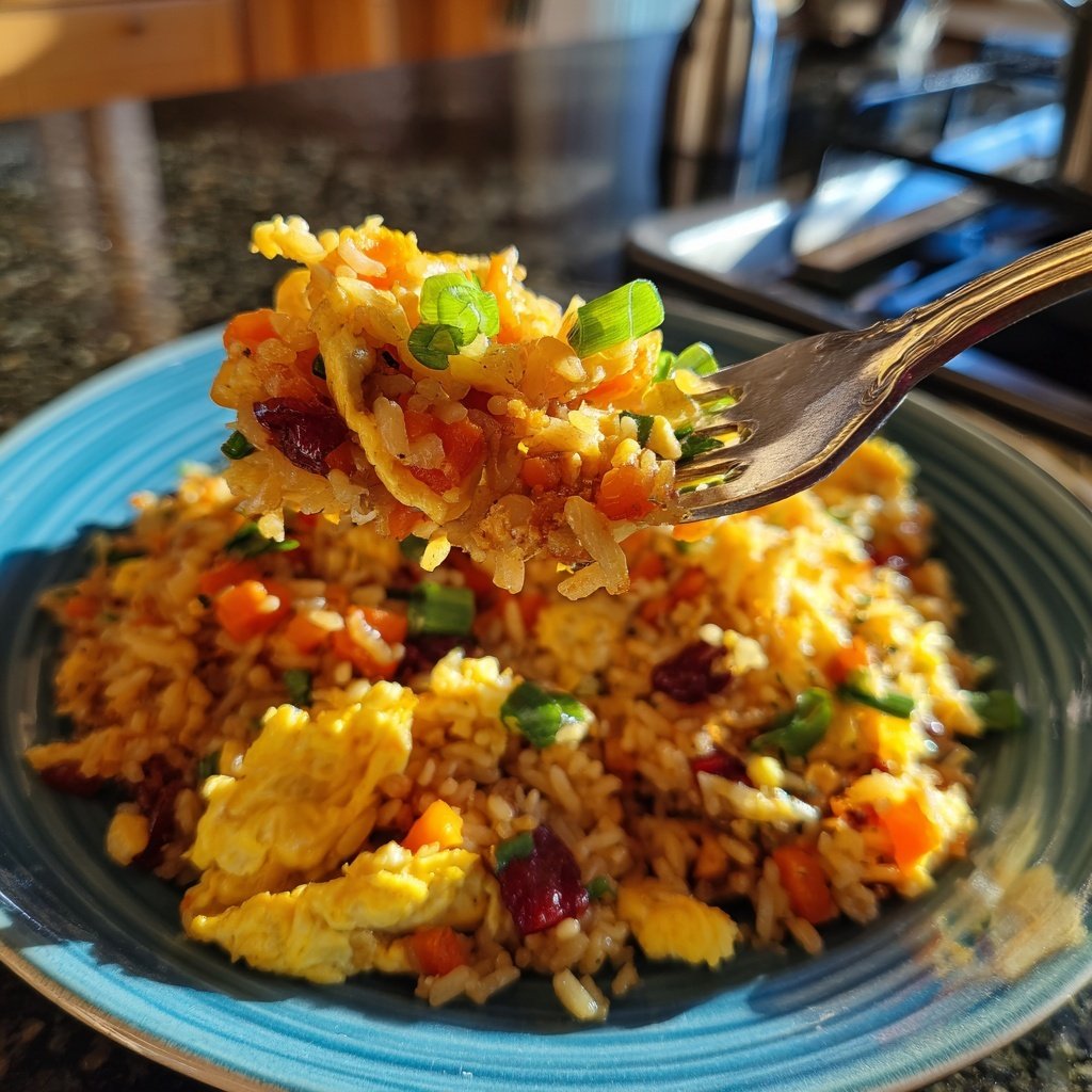 Gebratener Reis mit Ei