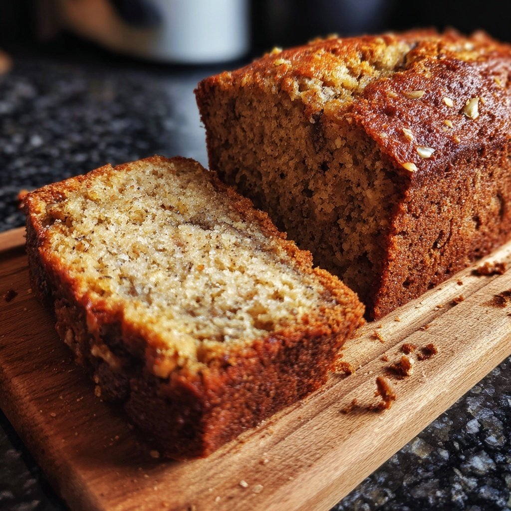 Bananenbrot mit Kokosmilch