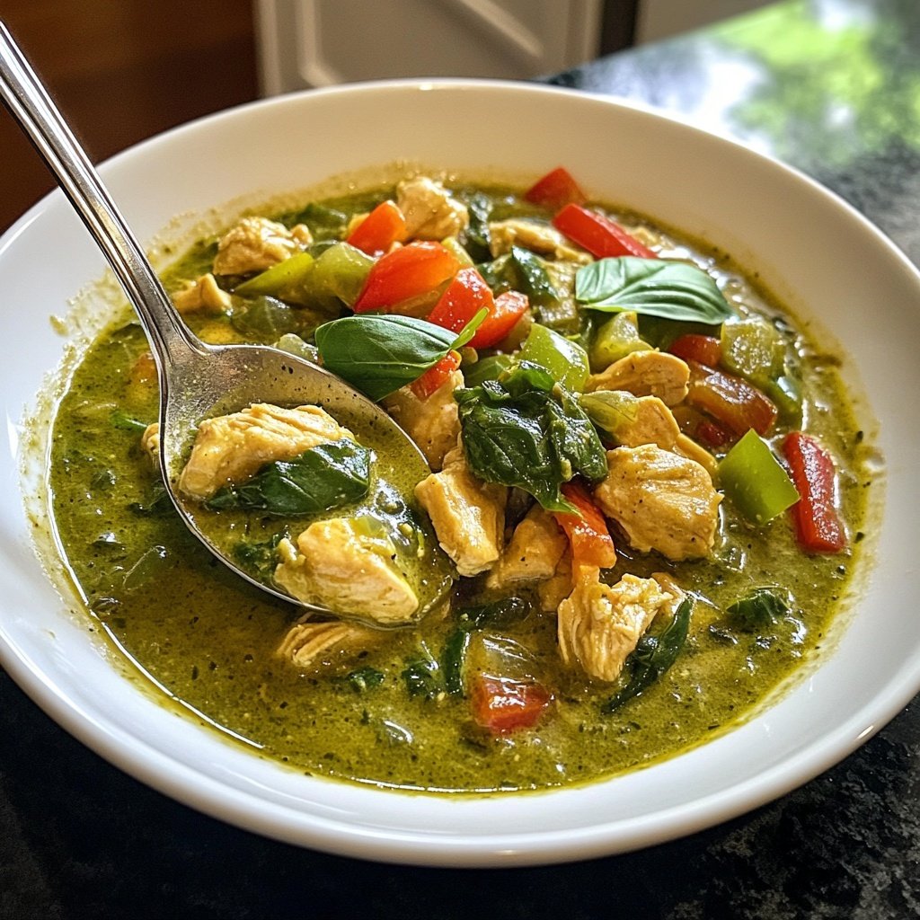 Thai Grünes Curry mit Huhn
